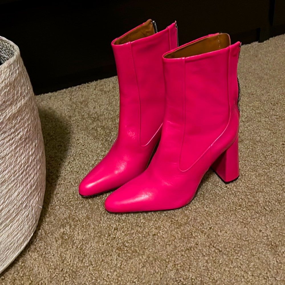 Pink Boots